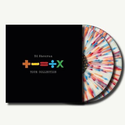 * ED SHEERAN +-=÷× TOUR COLLECTION - BLOOD RECORDS SPLATTER VINYL LTD TO 3000 *