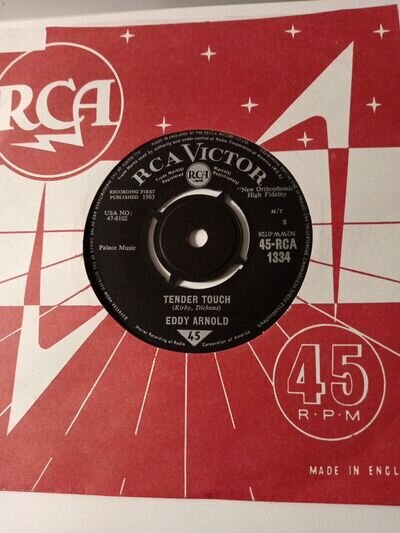 Eddy Arnold - Tender Touch (RCA 1334) EX Vinyl Record 7"