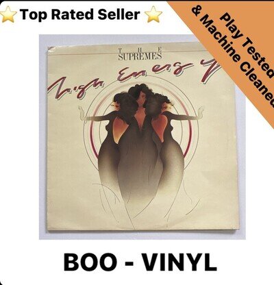 The Supremes - High Energy (Original LP 1976) Tamla Motown Ex / Ex Condition