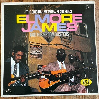 ELMORE JAMES - THE ORIGINAL METEOR & FLAIR SIDES EX/MINT VINYL LP / MONO / 1984