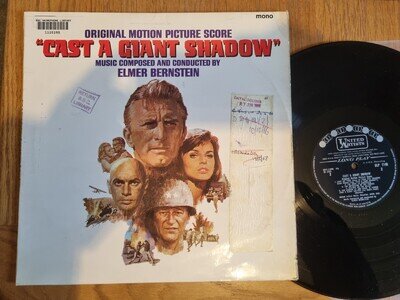 Elmer Bernstein – "Cast A Giant Shadow" Original Film Score 1966 United Artists