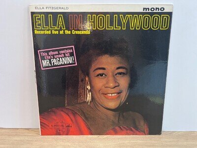 Ella Fitzgerald - Ella In Hollywood LP - CLP 1537 [UK 1961]
