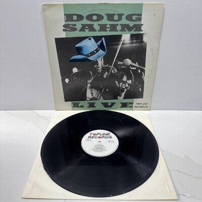 DOUG SAHM - LIVE - LP VINYL - TOP 172 - EX/VG