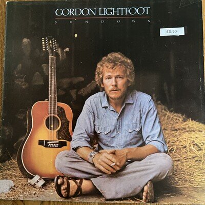 1974 Gordon Lightfoot 'Sundown' 12" Vinyl LP Reprise Label - excellent!