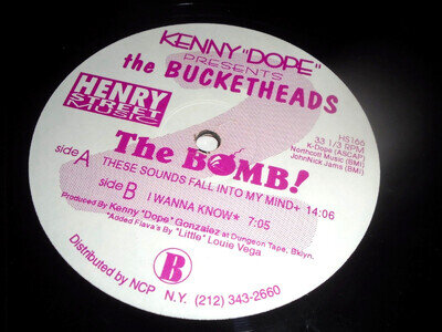 Kenny "Dope" - The Bucketheads ‎– The Bomb! 1994 HOUSE CLASSIC!!