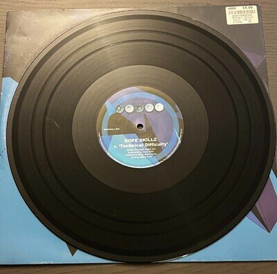 Dope Skillz - Technical Difficulty / Hi Times 12 in Drum and Bass Vinyl