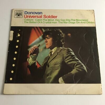 Donovan - Universal Soldier First Press LP Vinyl Record - MAL 718