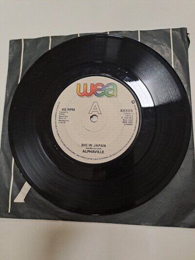 Alphaville - Big In Japan 7" Vinyl Single TESTED EXCELLENT PLAYBACK
