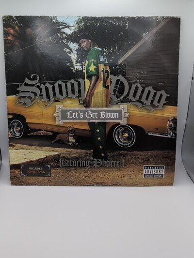 Snoop Dogg Let's Get Blown 12" Vinyl Single 2005