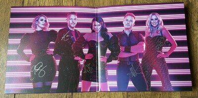 STEPS What The Future Hold SIGNED Autographed Pink Vinyl Album Centre CD