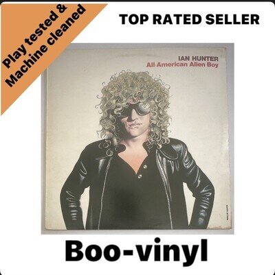 Ian Hunter-All American Alien Boy -vinyl LP 1976-CBS 81310 VG+ / VG+