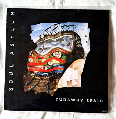 SOUL ASYLUM - Runaway Train 12" Vinyl EP EX/EX including Poster 1992