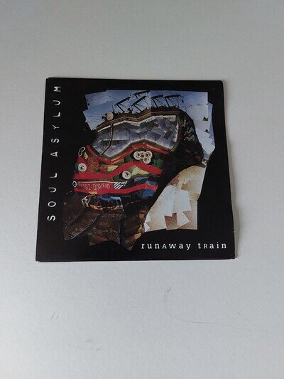 Runaway Train- Soul Asylum 7" Single Columbia 1993 EX+