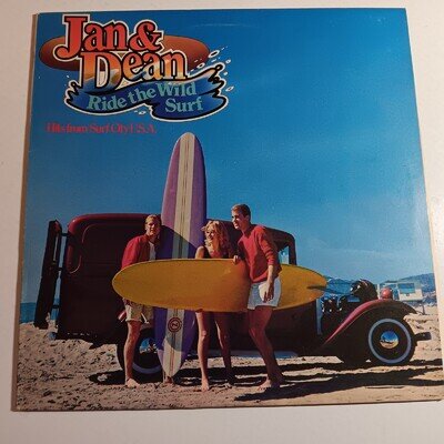 Jan & Dean / Ride The Wild Surf 1976 VINYL LP / ROCK POP 60's / EX / FAST POST