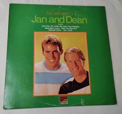 JAN & DEAN THE VERY BEST OF JAN & Dean Sunset Records.