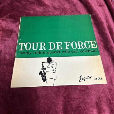 Sonny Rollins Quartet With Earl Coleman ‎Tour De Force UK 1959 Vinyl Esquire