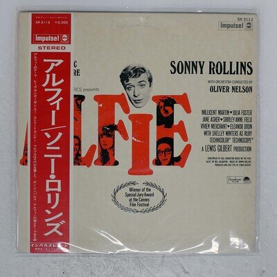 SONNY ROLLINS ALFIE IMPULSE SR3113 Japan OBI VINYL LP