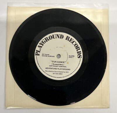 Adventure Playground "Fun Dance" 7" vinyl single "Wish You Were Here" Rare
