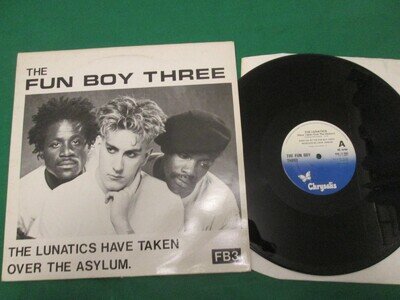 THE FUN BOY THREE - THE LUNATICS HAVE TAKEN OVER THE ASYLUM VINYL 12 INCH SINGLE