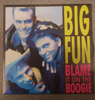 Big Fun Blame It On The Boogie 7" Vinyl Single Excellent Condition