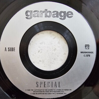 Garbage ‎– Special / 13 X Forever - Rare 1998 Excellent Condition Jukebox 7"