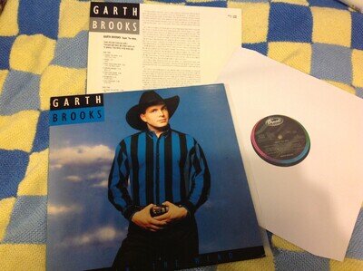 Garth Brooks – Ropin' The Wind - Original South Korea Vinyl LP 1991