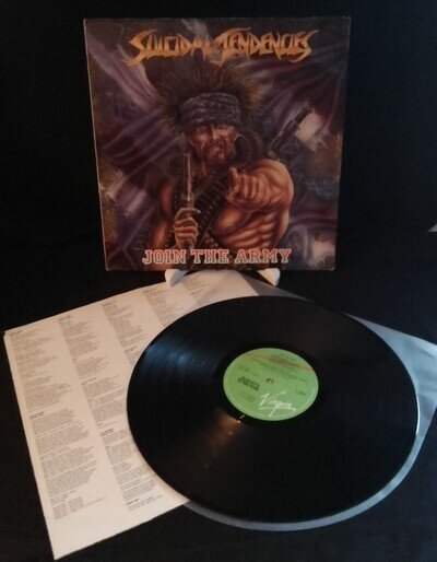 Suicidal Tendencies Join The Army Vinyl LP (Virgin 1987)