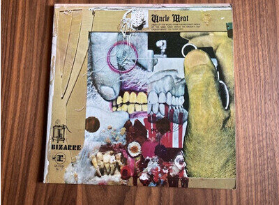 FRANK ZAPPA/MOTHERS OF INVENTION - UNCLE MEAT RARE US 1969 LPs + BOOK & INNERS