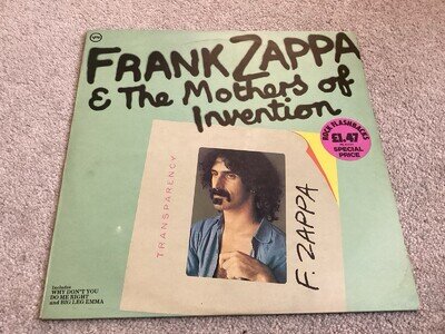 FRANK ZAPPA & THE MOTHERS OF INVENTION, Vinyl LP, 2352 057, UK, 1975