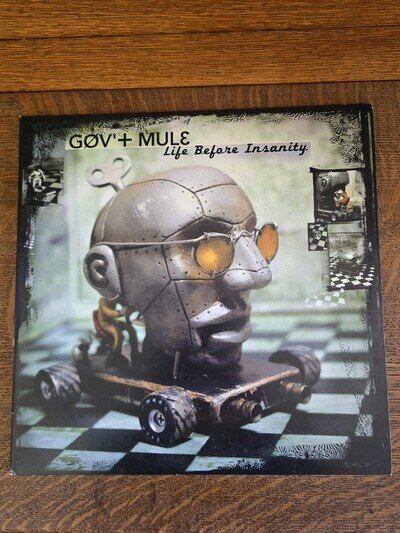 Gov't Mule - Life Before Insanity 2 LP Green Vinyl #382/500