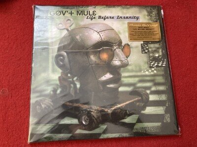 GOV'T MULE LIFE BEFORE INSANITY 2020 MOV GREEN BLACK SWIRL VINYL LP MINT SEALED