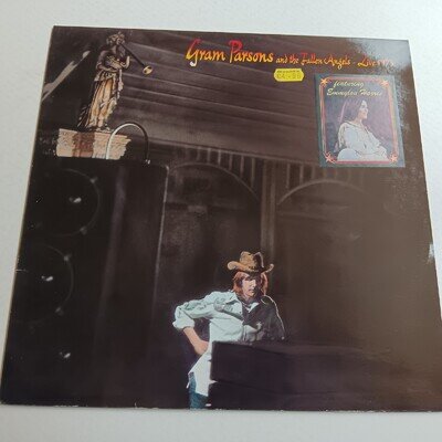 Gram Parsons & The Fallen Angels / Live 1973 / 1982 VINYL LP EX / £5 FLAT POST