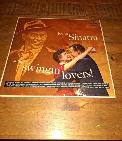 Frank Sinatra Songs for Swingin' Lovers Vinyl LP Capitol Records