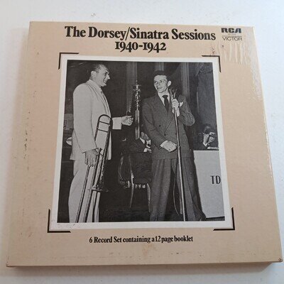 Tommy Dorsey / Frank Sinatra / Sessions 1940-1942 x 6 VINYL LP BOX EX FAST POST