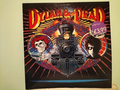 Bob Dylan The Grateful Dead Dylan & The Dead 1989 LP Album Record CBS Near Mint