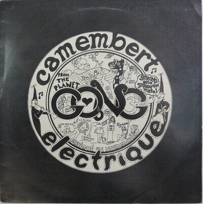 GONG-CAMEMBERT ELECTRIQUE LP UK VIRGIN 1971 Mat No A1 & B1 indicates early press