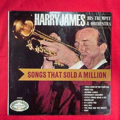 Harry James His Trumpet & Orchestra Songs That Sold A Million 12" LP Record