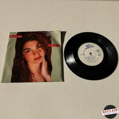 gloria estefan - oye mi canto 7" vinyl record VG