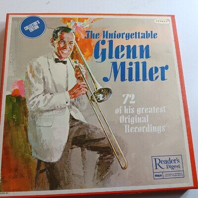 Glenn Miller / The Unforgettable x 6 VINYL LP BOX SET / JAZZ / EX / FAST POST