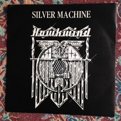 HAWKWIND - SILVER MACHINE - UK UNITED ARTISTS - SPACE ROCK, PSYCHEDELIC ROCK 7"