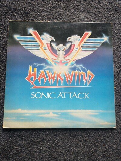 HAWKWIND: SONIC ATTACK, Original Vinyl LP, RCALP 6004, 1981