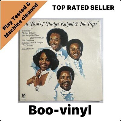 The Best Of Gladys Knight & The Pips - Vinyl Album 1976 EX / NM Condition