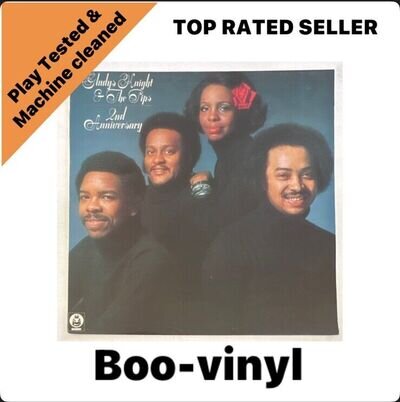 Gladys Knight And The Pips “2nd Anniversary” Buddah (1975)Vinyl Lp Record NM-EX