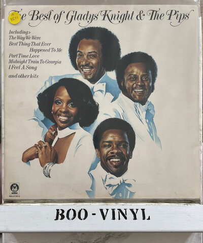 Gladys Knight & The Pips The Best Of UK LP Vinyl Album 1976 BDLH5013 Buddah EX
