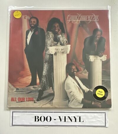 Gladys Knight & The Pips - All Our Love LP Vinyl Record 1987 EX / EX Condition