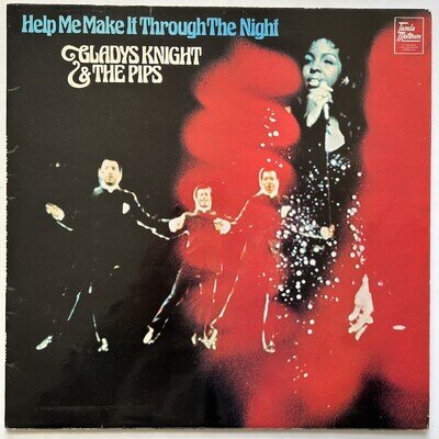 Gladys Knight & The Pips : Help Me Make It Through The Night 1973 UK LP VG+/EX