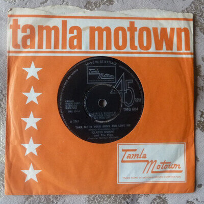 GLADYS KNIGHT & THE PIPS TAKE ME IN YOUR ARMS AND LOVE ME TAMLA MOTOWN FROM 1967