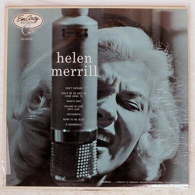 HELEN MERRILL WITH CLIFFORD BROWN EMARCY 195J7 Japan VINYL LP