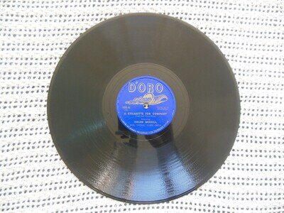 HELEN MERRILL DEBUT "A Cigarette For Company" Ed1 D'Oro Shellac, Excellent +