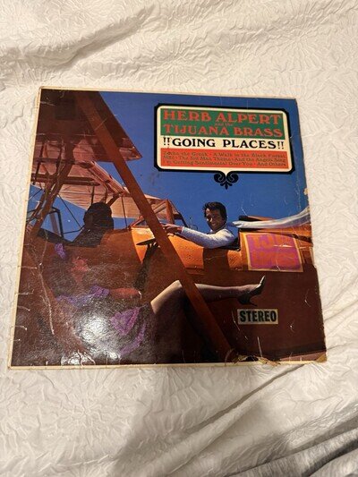 Herb Alpert and the Tijuana Brass Going Places 12" Vinyl (1965) - Vintage